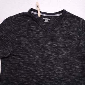 Express Casual Pullover Short Sleeve T Shirt Womens Size Extra Small XS Black